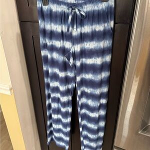 Sonoma Light Blue and Navy Sleepwear Pants